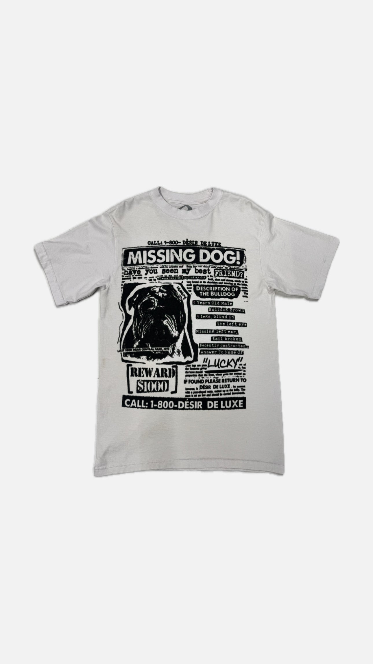 Luxury Désir “MISSING DOG”
