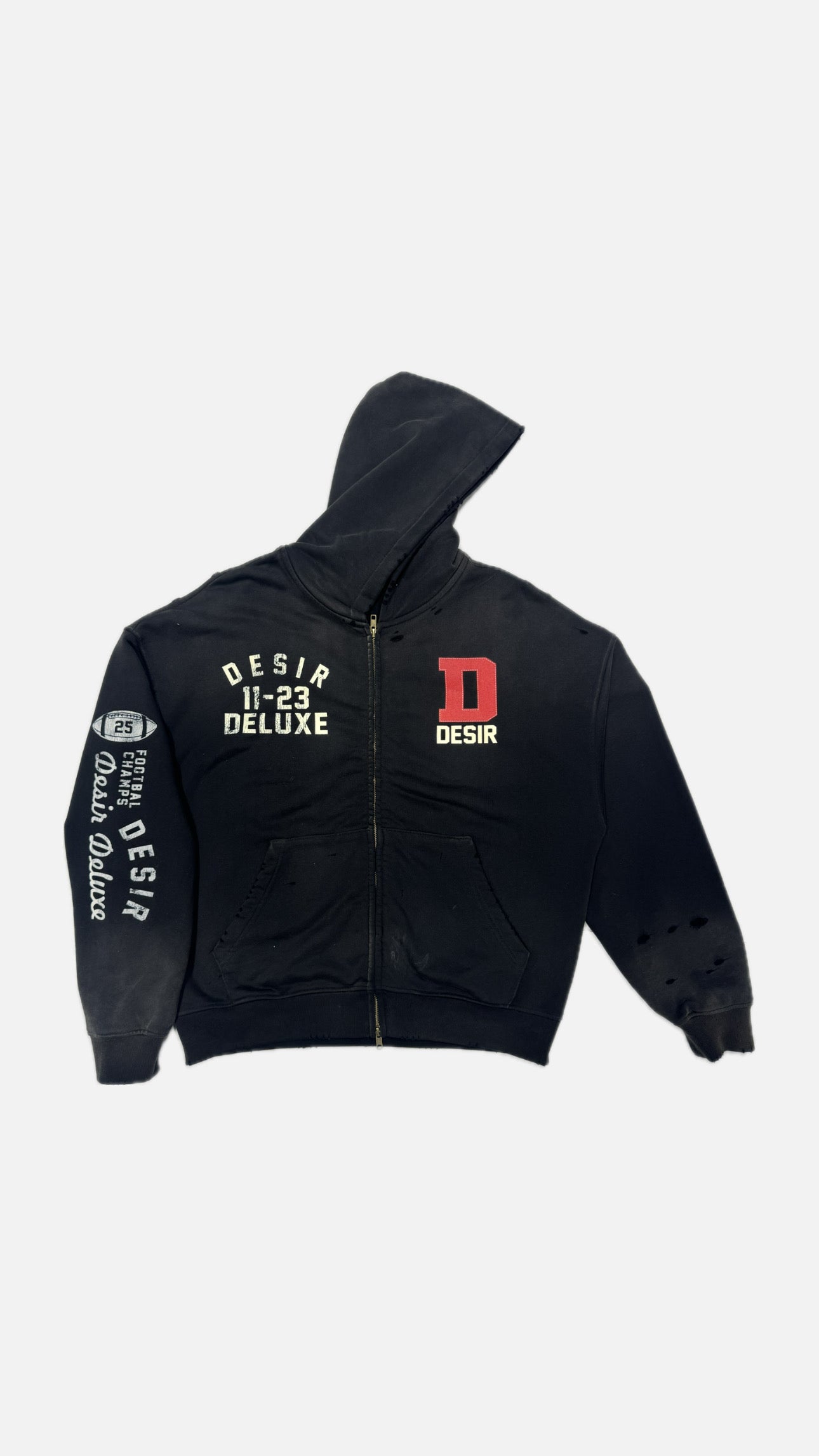 Luxury Désir Full-Zip Football Champs